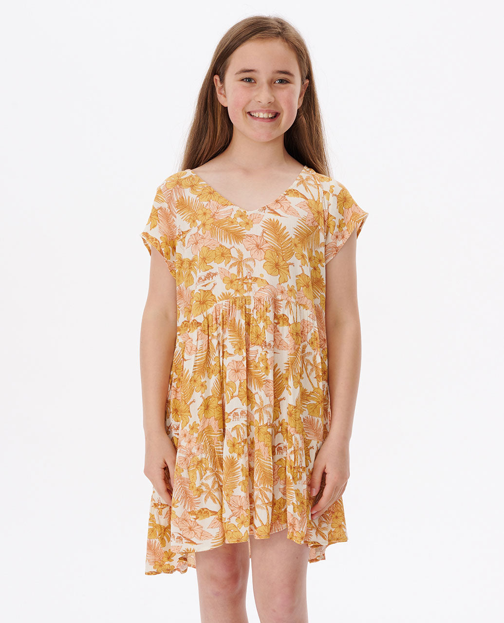 KIDS LAYERED DRESS 4-10 COMING DOWN FROM COSMOS