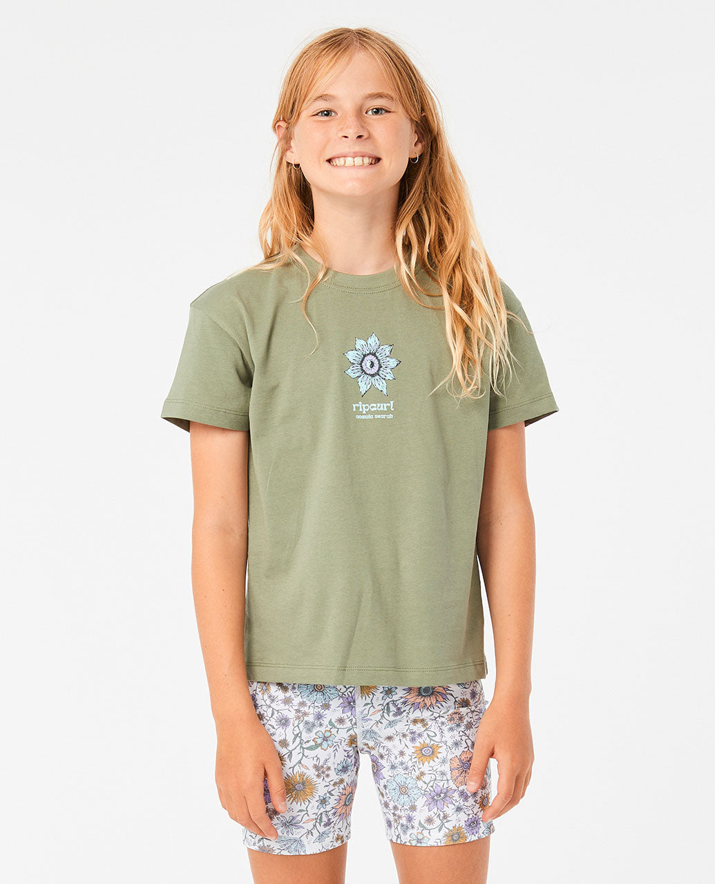Cosmic Search Tee - Girls (8 - 14 years) - Surf Girls Clothing for ...