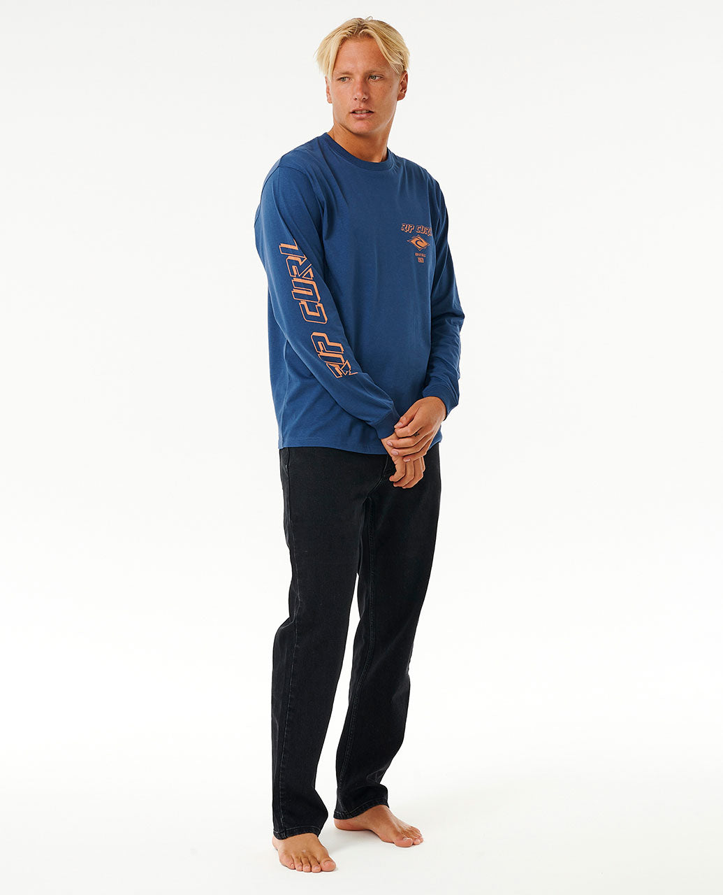 Fade Out Icon Long Sleeve Tee Surf Clothing For Mens Rip Curl Indonesia fade-out-icon-long-sleeve-tee-surf-clothing-for-mens-rip-curl-indonesia