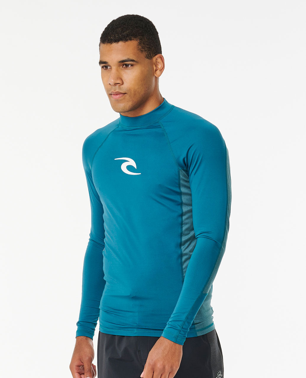 Waves UPF Perf Long Sleeve Rash Vest - Deep Ocean - Surf Wetsuits for ...
