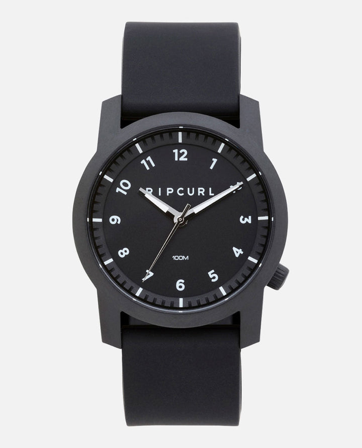 Cambridge Silicone Watch - Black - Surf Watches for mens