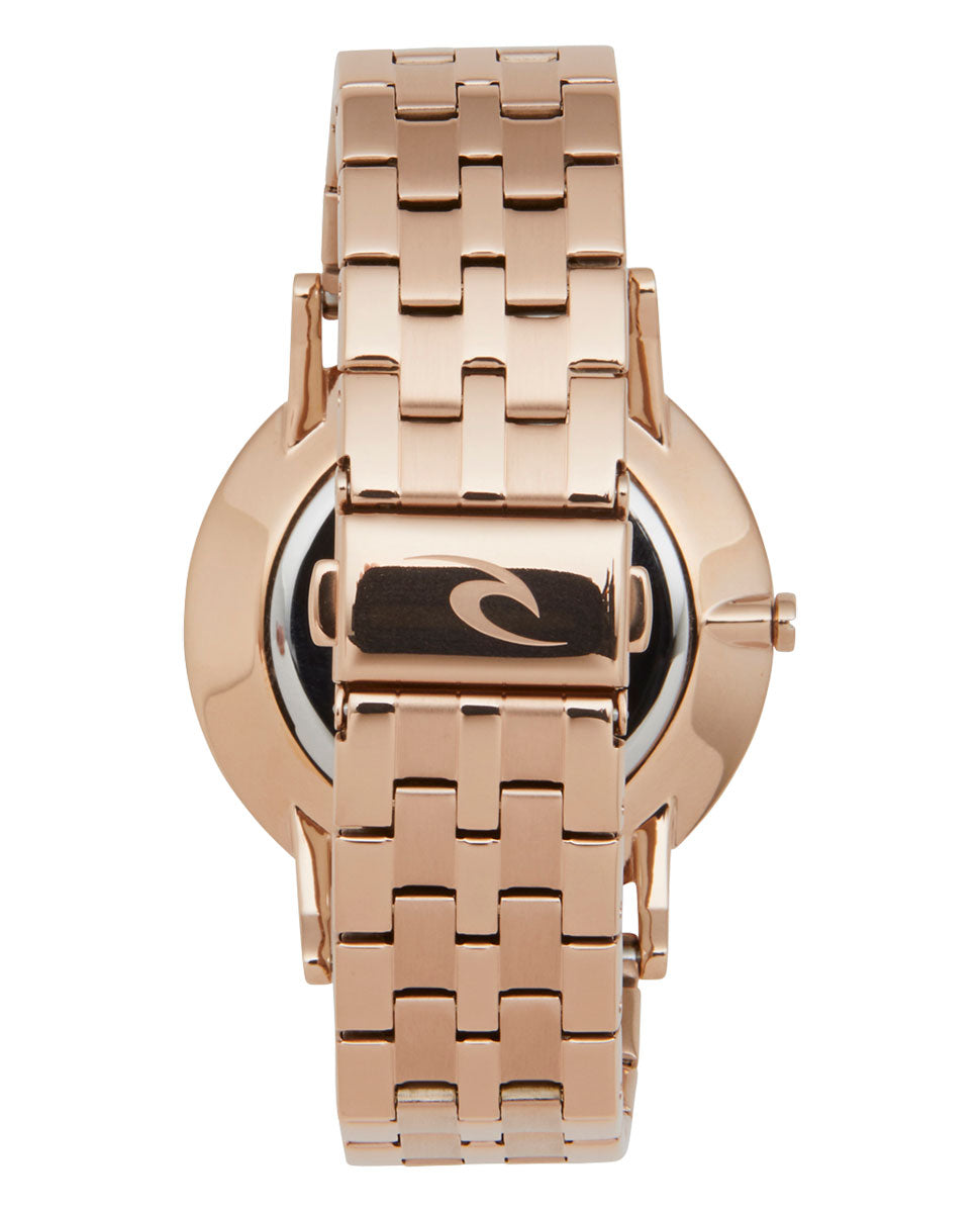 Rose Gold Watch Ripcurl Gold Rip Curl Ladies Horizon Watch ROSE